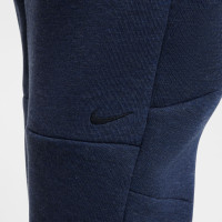 Nike Tech Fleece Trainingspak Kids Sportswear Donkerblauw Zwart