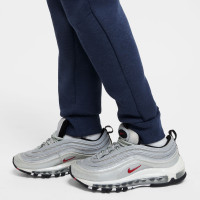 Nike Tech Fleece Trainingspak Kids Sportswear Donkerblauw Zwart