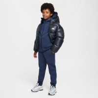 Nike Tech Fleece Trainingspak Kids Sportswear Donkerblauw Zwart
