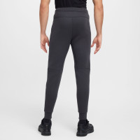 Nike Tech Fleece Trainingspak Sportswear Donkergrijs Blauwgrijs Oranje