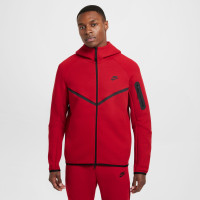 Nike Tech Fleece Trainingspak Sportswear Rood Zwart