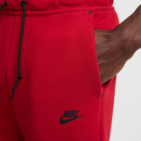 Nike Tech Fleece Trainingspak Sportswear Rood Zwart