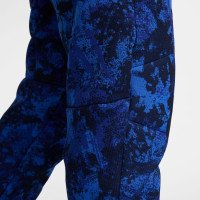 Nike Tech Fleece Camo Sweat Pants Sportswear Blue Dark Blue Black