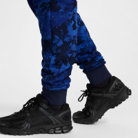 Nike Tech Fleece Camo Sweat Pants Sportswear Blue Dark Blue Black