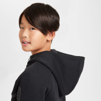 Nike Tech Fleece Trainingspak Sportswear Kids Zwart Donkergrijs