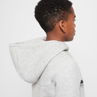 Nike Tech Fleece Sportswear Trainingspak Kids Lichtgrijs Zwart