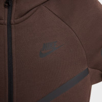Nike Tech Fleece Sportswear Vest Kids Donkerbruin Zwart