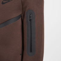 Nike Tech Fleece Sportswear Vest Kids Donkerbruin Zwart