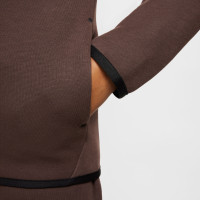 Nike Tech Fleece Sportswear Vest Kids Donkerbruin Zwart