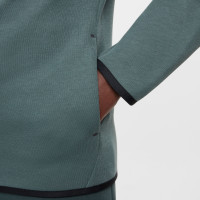 Nike Tech Fleece Vest Sportswear Kids Donkergroen Zwart