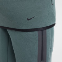 Nike Tech Fleece Tracksuit Kids Sportswear Dark Green Black