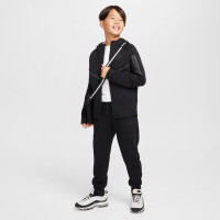 Nike Tech Fleece Trainingspak Sportswear Kids Zwart Donkergrijs