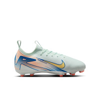 Nike Zoom Mercurial Vapor Academy 16 MDS Gras / Kunstgras Voetbalschoenen (MG) Kids Mintgroen Blauw Roze Goud