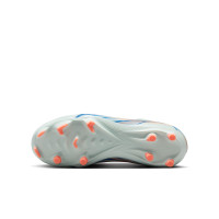 Nike Zoom Mercurial Vapor Academy 16 MDS Gras / Kunstgras Voetbalschoenen (MG) Kids Mintgroen Blauw Roze Goud