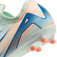 Nike Zoom Mercurial Vapor Academy 16 MDS Gras / Kunstgras Voetbalschoenen (MG) Kids Mintgroen Blauw Roze Goud