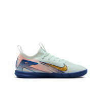 Nike Zoom Mercurial Vapor Academy 16 MDS Zaalvoetbalschoenen (IN) Kids Mintgroen Blauw Roze Goud