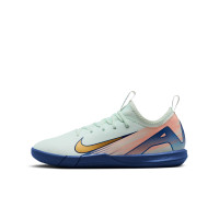 Nike Zoom Mercurial Vapor Academy 16 MDS Zaalvoetbalschoenen (IN) Kids Mintgroen Blauw Roze Goud