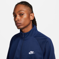 Nike Club Trainingspak Full-Zip Donkerblauw