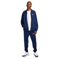 Nike Club Trainingspak Full-Zip Donkerblauw