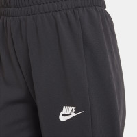 Nike Sportswear Full-Zip Tracksuit Kids Dark Grey Grey White