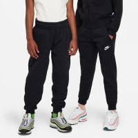 Nike Sportswear Club Fleece Tracksuit Hooded Full-Zip Kids Black White