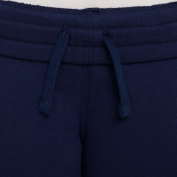 Nike Sportswear Club Fleece Tracksuit Hooded Full-Zip Kids Dark Blue White
