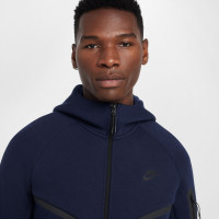 Nike Tech Fleece Sportswear Trainingspak Donkerblauw Zwart