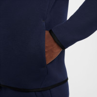 Nike Tech Fleece Sportswear Trainingspak Donkerblauw Zwart