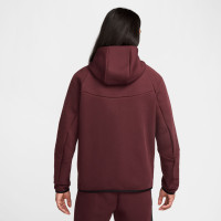 Nike Tech Fleece Sportswear Vest Bordeauxrood Zwart