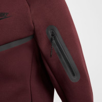 Nike Tech Fleece Sportswear Vest Bordeauxrood Zwart