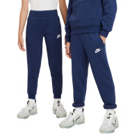 Nike Sportswear Club Fleece Sweat Pants Kids Dark Blue White
