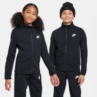 Nike Sportswear Full-Zip Tracksuit Kids Black White