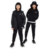 Nike Sportswear Club Hoodie Fleece Trainingspak Kids Zwart Wit