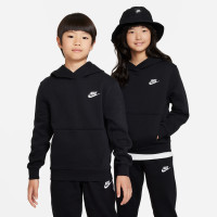 Nike Sportswear Club Hoodie Fleece Trainingspak Kids Zwart Wit