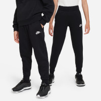 Nike Sportswear Club Hoodie Fleece Trainingspak Kids Zwart Wit