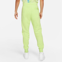 Nike Sportswear Club Joggingbroek Fleece Lichtgroen Wit Wit
