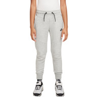 Nike Tech Fleece Sportswear Sweat Pants Kids Light Grey Black