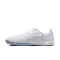 Nike Zaalvoetbalschoenen Lunargato II (IN) Wit Zilver