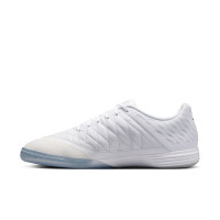 Nike Zaalvoetbalschoenen Lunargato II (IN) Wit Zilver