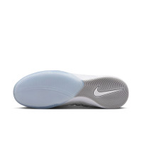 Nike Zaalvoetbalschoenen Lunargato II (IN) Wit Zilver