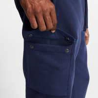 Nike Sportswear Fleece Club Cargobroek Donkerblauw Wit