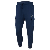 Nike Sportswear Fleece Club Cargobroek Donkerblauw Wit