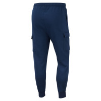 Nike Sportswear Fleece Club Cargobroek Donkerblauw Wit