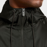 Nike Tech Sportswear Windrunner Trainingspak Woven Olijfgroen Zwart Wit