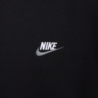 Nike Sportswear Club Fleece Crew Trainingspak Zwart Wit Zilver