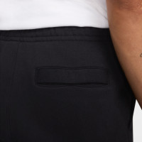 Nike Sportswear Club Fleece Crew Trainingspak Zwart Wit Zilver
