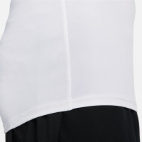 Nike Pro Base Layer Long Sleeve High Neck White Black