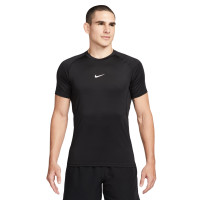 Nike Pro Short Sleeve Base Layer White Black