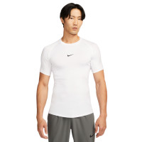 Nike Pro Short Sleeve Base Layer White Black