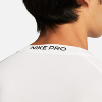Nike Pro Short Sleeve Base Layer White Black